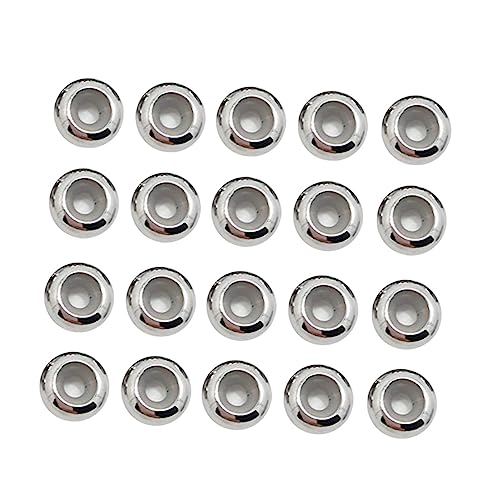 DIYEAH 20 Stück Stopperperlen für Vintage Ringe Lederband Verschluss für Armband und Halskette DIY Schmuck Zubehör DIYEAH 20 Stück Stopperperlen für Vintage Ringe Lederband Verschluss für Armband und Halskette DIY Schmuck Zubehör von DIYEAH
