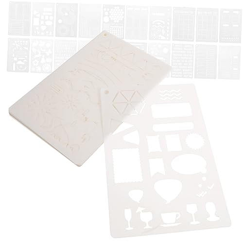 DIYEAH 20 Stück Tagebuch vorlage gießform weihnachten bescherung weihnachten DIY Schablonen Hohle Schablonen Journal -Schablone Zeichnung Planer liefert Zeichenutensilien das Haustier DIYEAH 20 Stück Tagebuch vorlage gießform weihnachten bescherung weihnachten DIY Schablonen Hohle Schablonen Journal -Schablone Zeichnung Planer liefert Zeichenutensilien das Haustier von DIYEAH