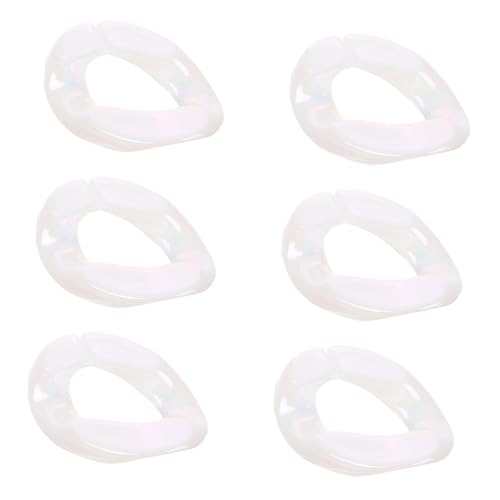 DIYEAH 20 Stück Teiliges Acryl verbindungsringe UV beschichtete Quick link C clips Vielseitig für Schmuckherstellung Taschenanhänger Schlüsselanhänger und DIY Bastelbedarf DIYEAH 20 Stück Teiliges Acryl verbindungsringe UV beschichtete Quick link C clips Vielseitig für Schmuckherstellung Taschenanhänger Schlüsselanhänger und DIY Bastelbedarf von DIYEAH