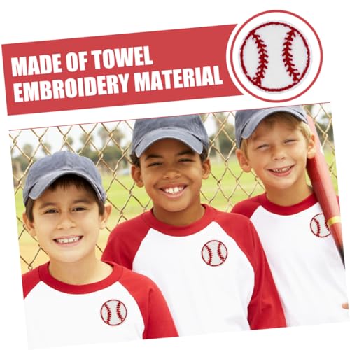 DIYEAH 20 Stück Teiliges Beständige Baseball Stickerei Patches Kleine Hut und Mantelaufnäher Dekorative Chenille Flicken zum Aufnähen für Kleidung Taschen Schuhe DIY Reparatur und DIYEAH 20 Stück Teiliges Beständige Baseball Stickerei Patches Kleine Hut und Mantelaufnäher Dekorative Chenille Flicken zum Aufnähen für Kleidung Taschen Schuhe DIY Reparatur und von DIYEAH