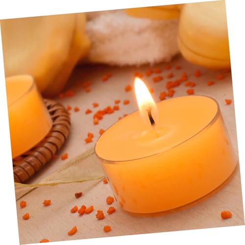DIYEAH 20 Stück Teiliges DIY Kerzengießform Plastikflamehemmende Kerzenschalen Runde Aufbewahrungsbox für Kerzenherstellung Leicht und Praktisch für DIY Kerzen Geschenk von DIYEAH