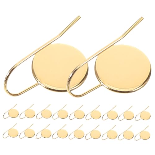 DIYEAH 20 Stück Teiliges Edelstahl Ohrring Verschweißten Cabochon lünetten Goldfarbene Dangle Ohrhaken Robust und Formbeständig für DIY Schmuckherstellung und Kreative Bastelprojekte DIYEAH 20 Stück Teiliges Edelstahl Ohrring Verschweißten Cabochon lünetten Goldfarbene Dangle Ohrhaken Robust und Formbeständig für DIY Schmuckherstellung und Kreative Bastelprojekte von DIYEAH