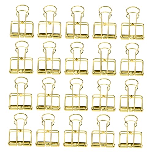 DIYEAH 20 Stück Teiliges Goldene Dekorative Büroklammern aus Edelstahl Filigrane Kreative Aktenklammern für Schule und Büro Vielseitige Klammern zum Organisieren von Papier und DIYEAH 20 Stück Teiliges Goldene Dekorative Büroklammern aus Edelstahl Filigrane Kreative Aktenklammern für Schule und Büro Vielseitige Klammern zum Organisieren von Papier und von DIYEAH
