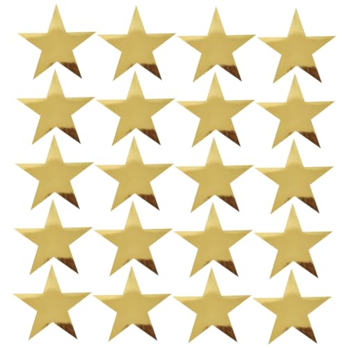 DIYEAH 20 Stück Teiliges Goldene Papiersterne Dekoration Doppelseitig Bedruckt Funkelnd für Party Festival Foto Requisiten und Festliche Tischdeko DIYEAH 20 Stück Teiliges Goldene Papiersterne Dekoration Doppelseitig Bedruckt Funkelnd für Party Festival Foto Requisiten und Festliche Tischdeko von DIYEAH