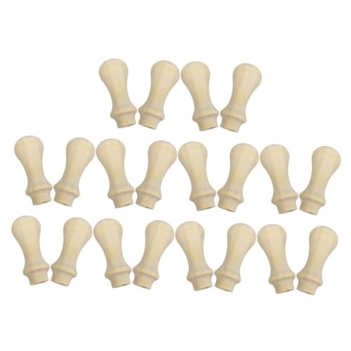 DIYEAH 20 Stück Teiliges Holzgriff für Wachssiegel Ergonomisch Geformt Glatt Poliert Vielseitig Einsetzbar für Umschläge und Siegelstempel Langlebig und Einfach zu Ersetzen Retro Farben DIYEAH 20 Stück Teiliges Holzgriff für Wachssiegel Ergonomisch Geformt Glatt Poliert Vielseitig Einsetzbar für Umschläge und Siegelstempel Langlebig und Einfach zu Ersetzen Retro Farben von DIYEAH