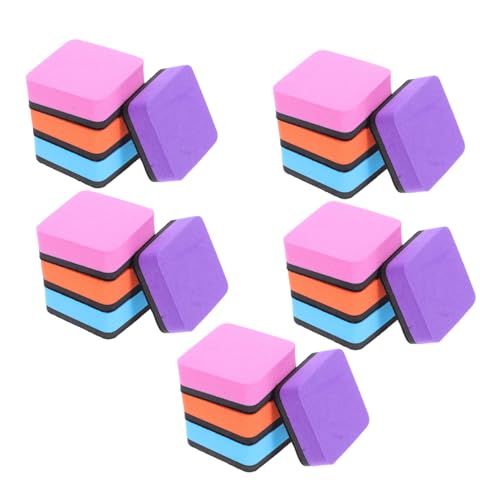 DIYEAH 20 Stück Teiliges Magnetisches Whiteboard-eraser- Quadratisch Eva-filzboden Sanfte Trockene Reinigung Haftet an Magnetischen Flächen Vielseitig für Schule Büro und Zuhause DIYEAH 20 Stück Teiliges Magnetisches Whiteboard-eraser- Quadratisch Eva-filzboden Sanfte Trockene Reinigung Haftet an Magnetischen Flächen Vielseitig für Schule Büro und Zuhause von DIYEAH