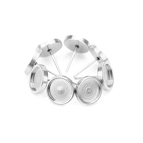 DIYEAH 20 Stück Teiliges Ohrstecker Silberne Runde Ohrstecker mit Außendurchmesser und Nadel Einfache Hautfreundliche Ohrschmuck für Frauen Vielseitig Kombinierbar DIYEAH 20 Stück Teiliges Ohrstecker Silberne Runde Ohrstecker mit Außendurchmesser und Nadel Einfache Hautfreundliche Ohrschmuck für Frauen Vielseitig Kombinierbar von DIYEAH