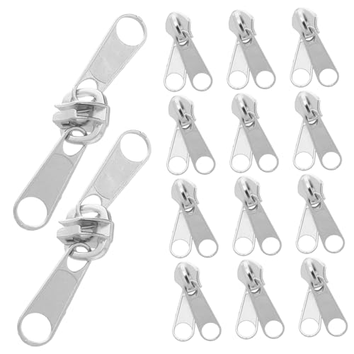 DIYEAH 20 Stück Teiliges Universelles Doppelkopfreißverschluss Robustem Legierungsmetall Wasserabweisend Beidseitig Bedienbar Reibungslose Bedienung für Jacken Zelte Gepäck und Outdoor DIYEAH 20 Stück Teiliges Universelles Doppelkopfreißverschluss Robustem Legierungsmetall Wasserabweisend Beidseitig Bedienbar Reibungslose Bedienung für Jacken Zelte Gepäck und Outdoor von DIYEAH
