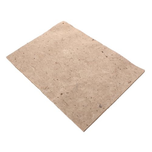 DIYEAH 20 Stück Teiliges Vintage Saumpapier Handgefertigte Strukturierte Papierbögen aus Papierbast Hitzebeständig für Moxibustion für Kalligraphie Malerei Basteln und Scrapbooking von DIYEAH