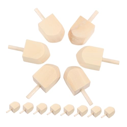 DIYEAH 20 Stück Unbemalte Holz Dreidel für Hanukkah Traditionelle Naturbelassene zum Selbstgestalten Kindgerechte DIY Bastelmaterialien Höhe Festliche Dekoration und Lernspielzeug DIYEAH 20 Stück Unbemalte Holz Dreidel für Hanukkah Traditionelle Naturbelassene zum Selbstgestalten Kindgerechte DIY Bastelmaterialien Höhe Festliche Dekoration und Lernspielzeug von DIYEAH