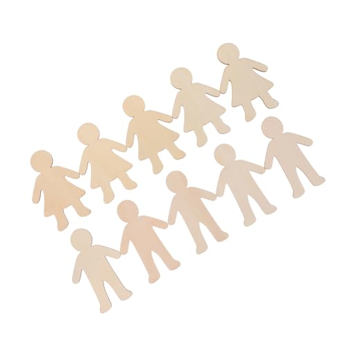 DIYEAH 20 Stück Unfinished Wooden People Cutouts für Blanko Holzfiguren zum Malen und Basteln Diy Handwerksmaterial für Geburtstagsfeiern und Kreative Projekte DIYEAH 20 Stück Unfinished Wooden People Cutouts für Blanko Holzfiguren zum Malen und Basteln Diy Handwerksmaterial für Geburtstagsfeiern und Kreative Projekte von DIYEAH