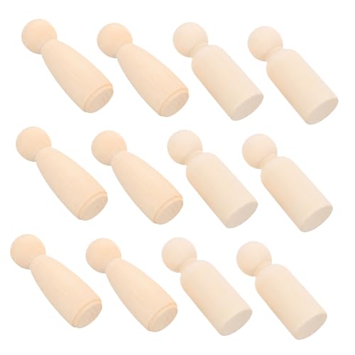 DIYEAH 20 Stück Unvollendete Diy Bastelfiguren für Malen und Puppenspiel Natürliche Holzfiguren Beige für Kunstprojekte DIYEAH 20 Stück Unvollendete Diy Bastelfiguren für Malen und Puppenspiel Natürliche Holzfiguren Beige für Kunstprojekte von DIYEAH