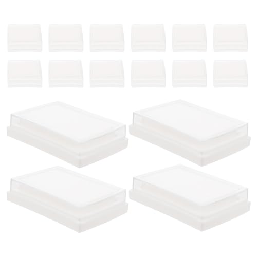 DIYEAH 20 Stück leere Stempelkissen, leer, für Daumenabdruck, leere Stempelkissen, Schwamm, für DIY-Malerei, Kartenherstellung, Basteln, Scrapbooking, Projektbedarf von DIYEAH
