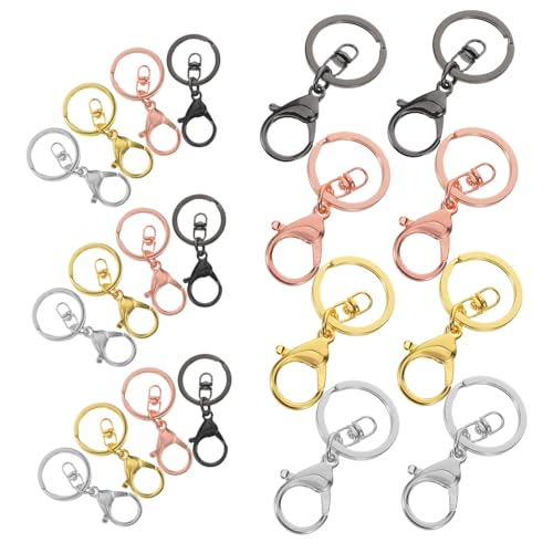 DIYEAH 20 Stück multifunktionaler Schlüsselanhänger Klauenverschlusshaken Schlüsselanhänger Karabinerverschluss taschenzubehör schlüsselkarabiner karabiner clip Metall DIYEAH 20 Stück multifunktionaler Schlüsselanhänger Klauenverschlusshaken Schlüsselanhänger Karabinerverschluss taschenzubehör schlüsselkarabiner karabiner clip Metall von DIYEAH