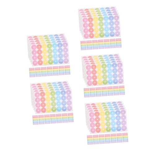 DIYEAH 200 Blatt Lochverstärkungsaufkleber Selbstklebend Reißfestes Schutzlabel für Loseblatt Papier Bunte Reparatur und Verstärkungssticker für Schule Büro Basteln und Organisation DIYEAH 200 Blatt Lochverstärkungsaufkleber Selbstklebend Reißfestes Schutzlabel für Loseblatt Papier Bunte Reparatur und Verstärkungssticker für Schule Büro Basteln und Organisation von DIYEAH