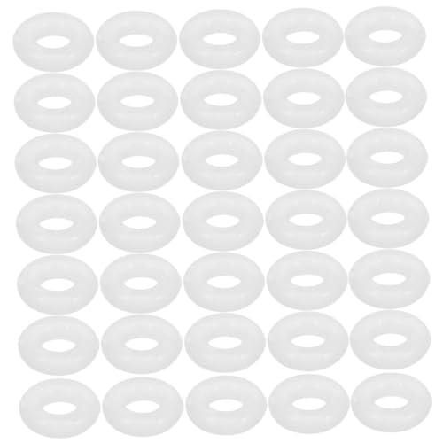 DIYEAH 200 Stück Antirutsch Abstandshalter für Schmuckherstellung Flexible Spacer Ringe für Armbänder Diy Bastelprojekte von DIYEAH