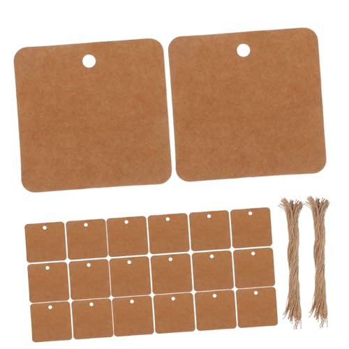 DIYEAH 200 Stück Blanko Preisschilder für Kleidung Schmuck und Schreibbare Etiketten für Diy Projekte und Einzelhandel von DIYEAH