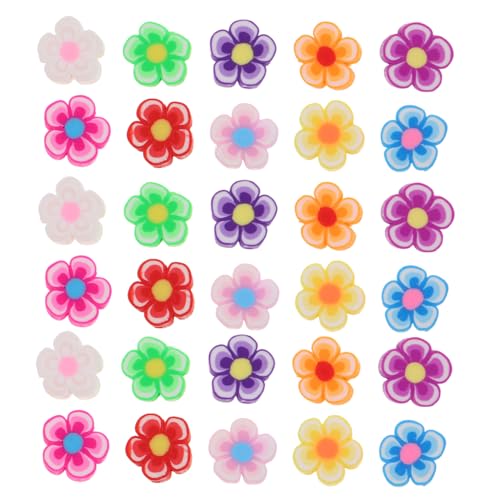DIYEAH 200 Stück Handgefertigte Polymer Clay Perlen Blossom Schmuckanhänger für Armbänder Halsketten Ohrringe DIY Bastelprojekte Leichte Langlebige Blumen Spacer Beads DIYEAH 200 Stück Handgefertigte Polymer Clay Perlen Blossom Schmuckanhänger für Armbänder Halsketten Ohrringe DIY Bastelprojekte Leichte Langlebige Blumen Spacer Beads von DIYEAH