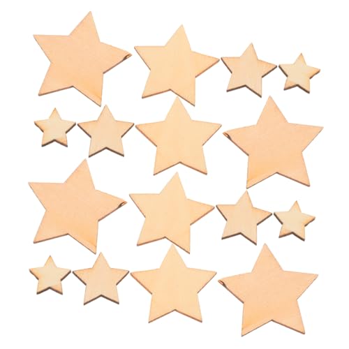 DIYEAH 200 Stück Holzsterne Mix Natürliche Holz Dekoformen zum Basteln DIY Handwerk für Hochzeit Geburtstag Weihnachtsfeier DIYEAH 200 Stück Holzsterne Mix Natürliche Holz Dekoformen zum Basteln DIY Handwerk für Hochzeit Geburtstag Weihnachtsfeier von DIYEAH