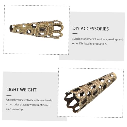 DIYEAH 200 Stück Metall Perlenkappen Blütenform Spacer Beads Caps Antikblau Roségold Silber und Gold DIY Schmuckherstellung Zubehör für Armbänder Halsketten und Ohrringe DIYEAH 200 Stück Metall Perlenkappen Blütenform Spacer Beads Caps Antikblau Roségold Silber und Gold DIY Schmuckherstellung Zubehör für Armbänder Halsketten und Ohrringe von DIYEAH