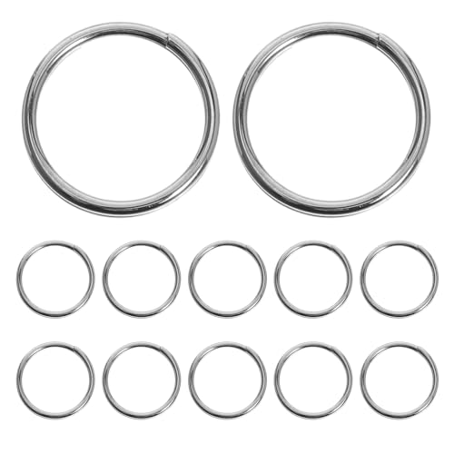 DIYEAH 200 Stück Mini-split-biegering mit Doppelkreis, Kleine Metallringe, Verbindungsstücke für Schmuck, Halsketten, Armbänder, Ohrringe, Basteln, Ornamente Und Diy-kunst, 10 Mm DIYEAH 200 Stück Mini-split-biegering mit Doppelkreis, Kleine Metallringe, Verbindungsstücke für Schmuck, Halsketten, Armbänder, Ohrringe, Basteln, Ornamente Und Diy-kunst, 10 Mm von DIYEAH