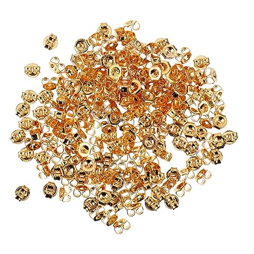 DIYEAH 200 Stück Ohrstecker Verschlüsse Goldfarben und Bruchfest Kompakt und Leicht für Diy Schmuckherstellung und Vielseitige Ohrstecker Verwendung DIYEAH 200 Stück Ohrstecker Verschlüsse Goldfarben und Bruchfest Kompakt und Leicht für Diy Schmuckherstellung und Vielseitige Ohrstecker Verwendung von DIYEAH