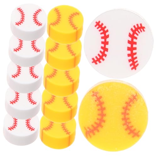 DIYEAH 200 Stück Polymer Clay Perlen Bastelperlen für Armbänder und Diy Schmuckherstellung Baseball Gelbe Baseball DIYEAH 200 Stück Polymer Clay Perlen Bastelperlen für Armbänder und Diy Schmuckherstellung Baseball Gelbe Baseball von DIYEAH