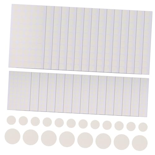 DIYEAH 200 Stück Punktpaste Sammelalbum Befestigung runden trans Klebeband aufkleber doppelseitiger Klebepunkt Klebepunkte doppelseitig doppelseitige Klebepunkte Acryl von DIYEAH