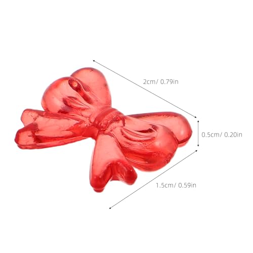DIYEAH 200 Stück Schleifenperlen, Schleifen-Charms, Anhänger, lose Abstandsperlen für DIY-Schmuck, Haarspange, Telefon, Schlüsselanhänger und Nageldekoration DIYEAH 200 Stück Schleifenperlen, Schleifen-Charms, Anhänger, lose Abstandsperlen für DIY-Schmuck, Haarspange, Telefon, Schlüsselanhänger und Nageldekoration von DIYEAH