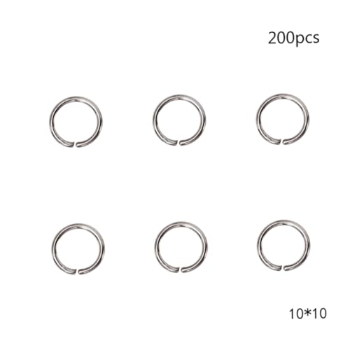 DIYEAH 200 Stück Split Circle Ringe aus Offene Schmuckringe für DIY Fotoalben Schlüsselanhänger Vielseitige Verbindung für Schmuck und Bastelarbeiten DIYEAH 200 Stück Split Circle Ringe aus Offene Schmuckringe für DIY Fotoalben Schlüsselanhänger Vielseitige Verbindung für Schmuck und Bastelarbeiten von DIYEAH