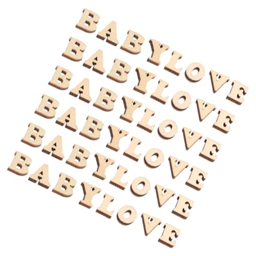DIYEAH 200 Stück Teiliges Holzbuchstaben Unbearbeitete Holz Alphabet Buchstaben für DIY Bastelprojekte Kunst Wohnkultur Kreative Dekoration DIYEAH 200 Stück Teiliges Holzbuchstaben Unbearbeitete Holz Alphabet Buchstaben für DIY Bastelprojekte Kunst Wohnkultur Kreative Dekoration von DIYEAH