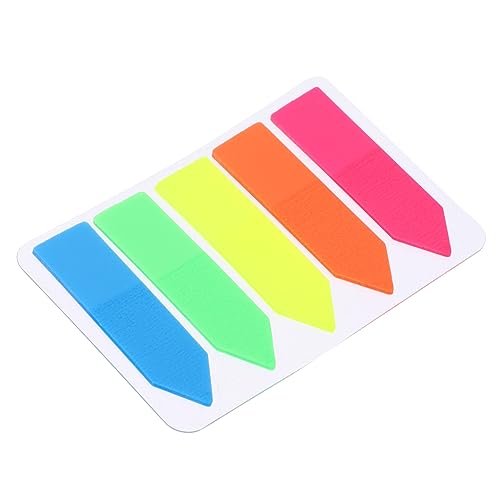 DIYEAH 2000 Blatt Praktische Haftnotizen für Haushalt und Büro Multi Funktionale Buch Tabs Seitenmarker Selbstklebende Etiketten Leuchtenden Farben für Notizen und Organisation von DIYEAH