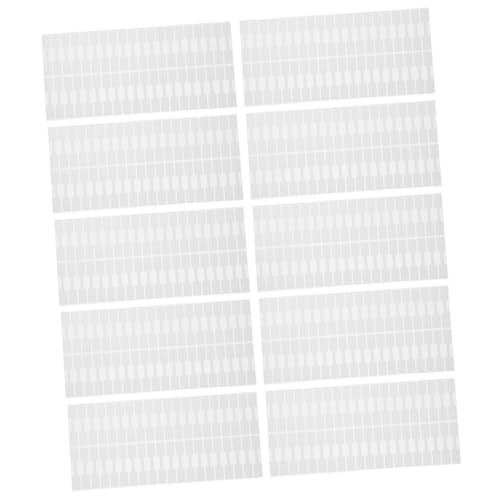 DIYEAH 2000 Stücke Selbstklebende Schmuck Preisaufkleber Rechteckige Blanko Etiketten für Armband Ring Kleidung Anzeige Stark Haftend Viel Platz zum Beschriften Rückstandsfrei für Feinen DIYEAH 2000 Stücke Selbstklebende Schmuck Preisaufkleber Rechteckige Blanko Etiketten für Armband Ring Kleidung Anzeige Stark Haftend Viel Platz zum Beschriften Rückstandsfrei für Feinen von DIYEAH