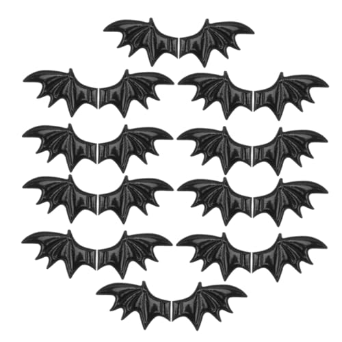 DIYEAH 20Stücke Fledermausflügel Bastelset für Halloween Dekorative Applikationen für Kostüme Haarschmuck Schuhe Kleidung DIY Zubehör für Kreative Projekte DIYEAH 20Stücke Fledermausflügel Bastelset für Halloween Dekorative Applikationen für Kostüme Haarschmuck Schuhe Kleidung DIY Zubehör für Kreative Projekte von DIYEAH