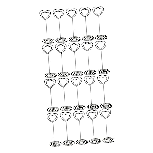 DIYEAH 20Stücke Kreative Kartenhalter Multifunktionale Memo Clips für Fotos Notizen und Tischkarten für Hochzeiten Geburtstagsfeiern und Langlebig und Wiederverwendbar DIYEAH 20Stücke Kreative Kartenhalter Multifunktionale Memo Clips für Fotos Notizen und Tischkarten für Hochzeiten Geburtstagsfeiern und Langlebig und Wiederverwendbar von DIYEAH