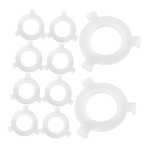DIYEAH 20Stücke Lampenschirm Adapterring Reduzierring für Lampenschirme Langlebiger Einfach zu Installieren für DIY Projekte und Lampenumbauten von DIYEAH