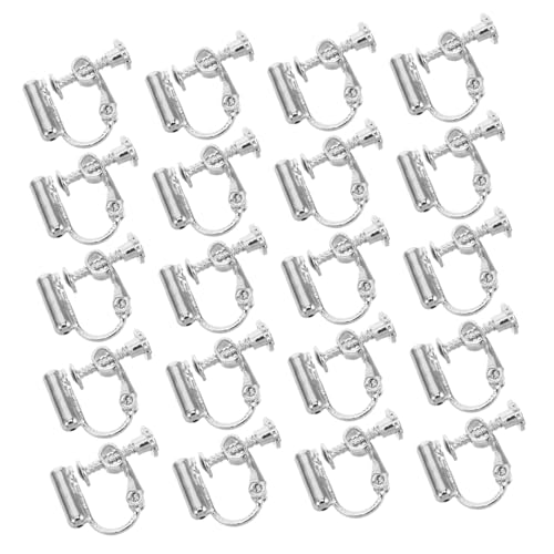 DIYEAH 20Stücke Ohrclip für DIY Schmuckherstellung Ohrringe Bequeme Clip für Durchstochene Vielseitige Anwendungsmöglichkeiten DIYEAH 20Stücke Ohrclip für DIY Schmuckherstellung Ohrringe Bequeme Clip für Durchstochene Vielseitige Anwendungsmöglichkeiten von DIYEAH