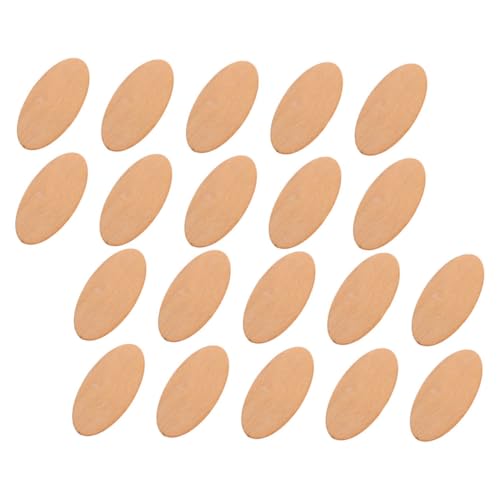 DIYEAH 20Stücke Ovale Holzscheiben Unbehandelt Dicke DIY Bastelholz Ovale Holzornamente Gestalten Holzausschnitte Für Projekte DIYEAH 20Stücke Ovale Holzscheiben Unbehandelt Dicke DIY Bastelholz Ovale Holzornamente Gestalten Holzausschnitte Für Projekte von DIYEAH