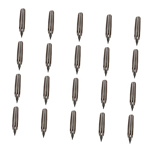 DIYEAH 20Stücke Tintenstift Nibs Hochwertige Ersatzfedern für Kalligraphie Quill und Füllfederhalter Langlebig und Vielseitig Einsetzbar für Kunst und Schreiben von DIYEAH