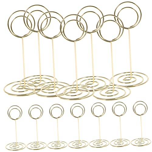 DIYEAH 20Stücke Tischkartenhalter Clip aus Stabiler Preisschild Halter für Hochzeiten Restaurants und Einzelhandel Elegante Präsentation Ihrer Produkte und Menüs von DIYEAH