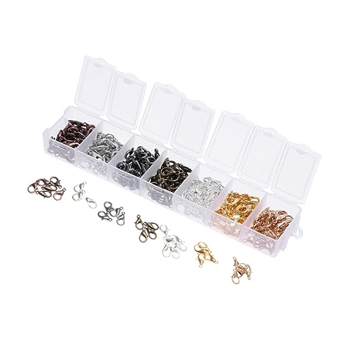 DIYEAH 210Stücke Schmuckherstellungsset mit Farben Praktische Clips und Offene Sprungringe für Halsketten Armbänder DIY Projekte Aufbewahrungsbox DIYEAH 210Stücke Schmuckherstellungsset mit Farben Praktische Clips und Offene Sprungringe für Halsketten Armbänder DIY Projekte Aufbewahrungsbox von DIYEAH