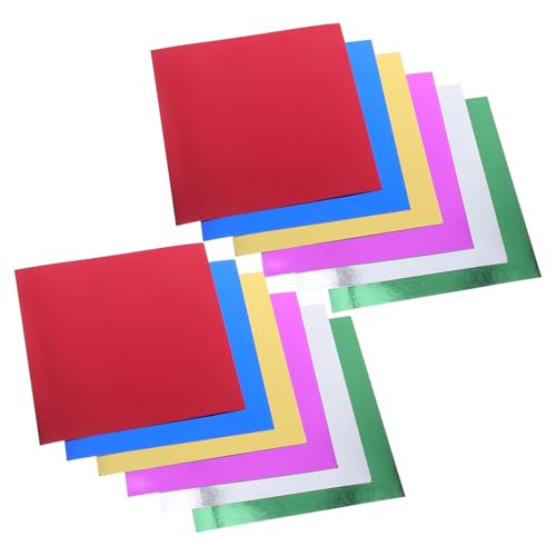 DIYEAH 224 Blatt Farbiges Metallic-faltpapier Holografisches Aluminiumfolie-karton Reißfest Glänzend Spiegelnd für Origami Diy-karten Einladungen Scrapbooking Bastelarbeiten DIYEAH 224 Blatt Farbiges Metallic-faltpapier Holografisches Aluminiumfolie-karton Reißfest Glänzend Spiegelnd für Origami Diy-karten Einladungen Scrapbooking Bastelarbeiten von DIYEAH