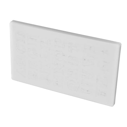 DIYEAH 24 Blatt Alphabet-malschablonen: Wiederverwendbare Buchstaben- Und Zahlenschablonen, Alphabet-sprühfarbenvorlagen – Für Diy-kunstprojekte Für Holz, Wände, Stoffe, Felsen, von DIYEAH