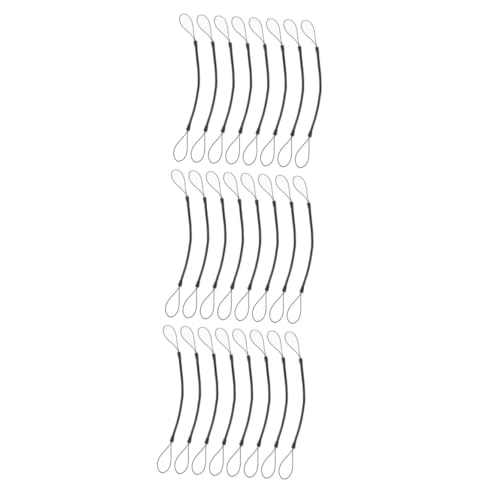 DIYEAH 24 Stck Teiliges Elastisches Stiftschnur Federnde Stylus Pen Lanyards Strapazierfähige Kunststoffbänder Flexibel Dehnbar Trageband für Touchpens Kugelschreiber und Kleine von DIYEAH