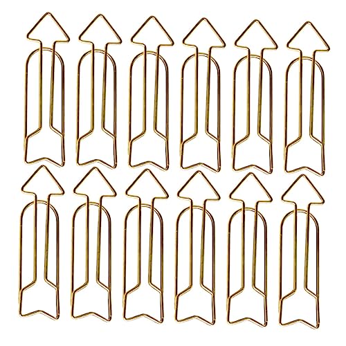 DIYEAH 24 Stück Teiliges Goldene Form Büroklammern Praktische Memo Clips für Notizen Fotos und Dekoration für Büro Schule und Zuhause DIYEAH 24 Stück Teiliges Goldene Form Büroklammern Praktische Memo Clips für Notizen Fotos und Dekoration für Büro Schule und Zuhause von DIYEAH