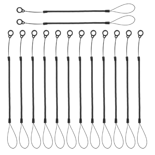 DIYEAH 24-teilige Stiftleine für Klemmbrett – elastisches Klemmbrett-Stiftleinen- und Spulenset – einziehbares Kunststoff-Spiralband für Stylus DIYEAH 24-teilige Stiftleine für Klemmbrett – elastisches Klemmbrett-Stiftleinen- und Spulenset – einziehbares Kunststoff-Spiralband für Stylus von DIYEAH