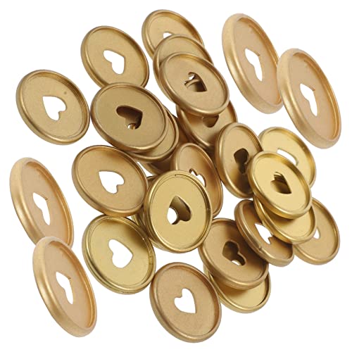 DIYEAH Merkzettel 24st Herzbindungsschnalle Werkzeug Bindungsscheibe Heftklammern Klein Planer Bindescheiben Buch-discs Kleine Binderschnallen Für Planer Runde Bindescheibe Bindeschnallen Golden Abs DIYEAH Merkzettel 24st Herzbindungsschnalle Werkzeug Bindungsscheibe Heftklammern Klein Planer Bindescheiben Buch-discs Kleine Binderschnallen Für Planer Runde Bindescheibe Bindeschnallen Golden Abs von DIYEAH