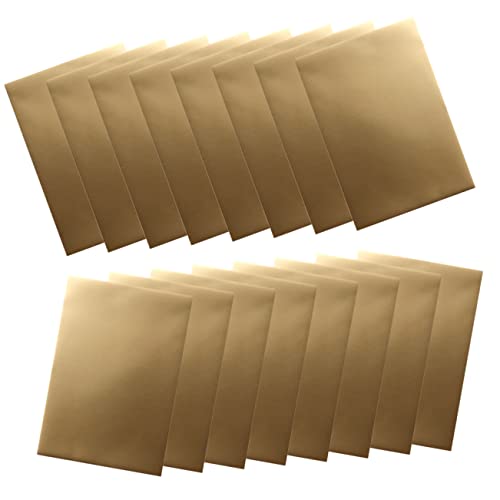 DIYEAH 25 Blatt Goldmarmelade Kartenpapier Falten für farbig Herstellung kreativpapier scrapbook paper basteln Origami-Papiere Origamipapier doppelseitig das Papier Golden von DIYEAH