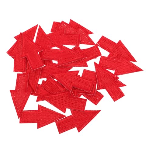 DIYEAH 25 Stück dekorative Aufkleber Nähtee für Kleidung bestickte Pfeilspatches Stickstoffpfeil Applikat Stoffflicken für die Reparatur von Kleidung Red Hat Patches Polyester rot DIYEAH 25 Stück dekorative Aufkleber Nähtee für Kleidung bestickte Pfeilspatches Stickstoffpfeil Applikat Stoffflicken für die Reparatur von Kleidung Red Hat Patches Polyester rot von DIYEAH
