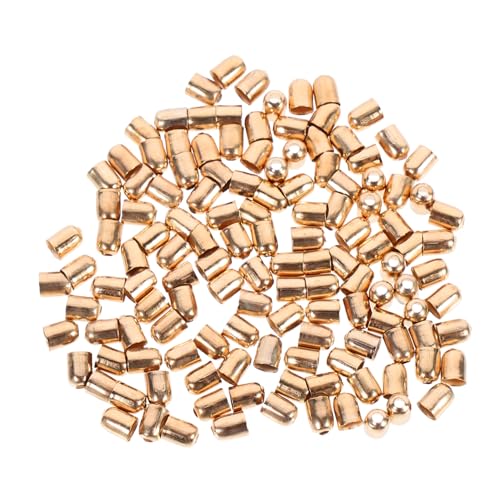 DIYEAH 250 Stück Ohrschmuck Zubehör Set Metall Endkappen für Lederbänder Praktische Quasten und Schmuckherstellung für Diy Projekte und Dekoration von DIYEAH